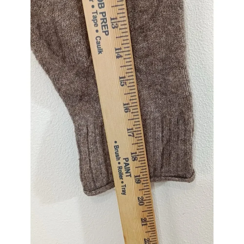 Lucky Brand Women's Sweater Slouchy V-Neck Cardigan Grandpa Brown Size XL NWOT
